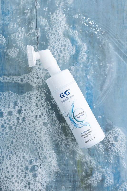 Foaming cleanser face wash