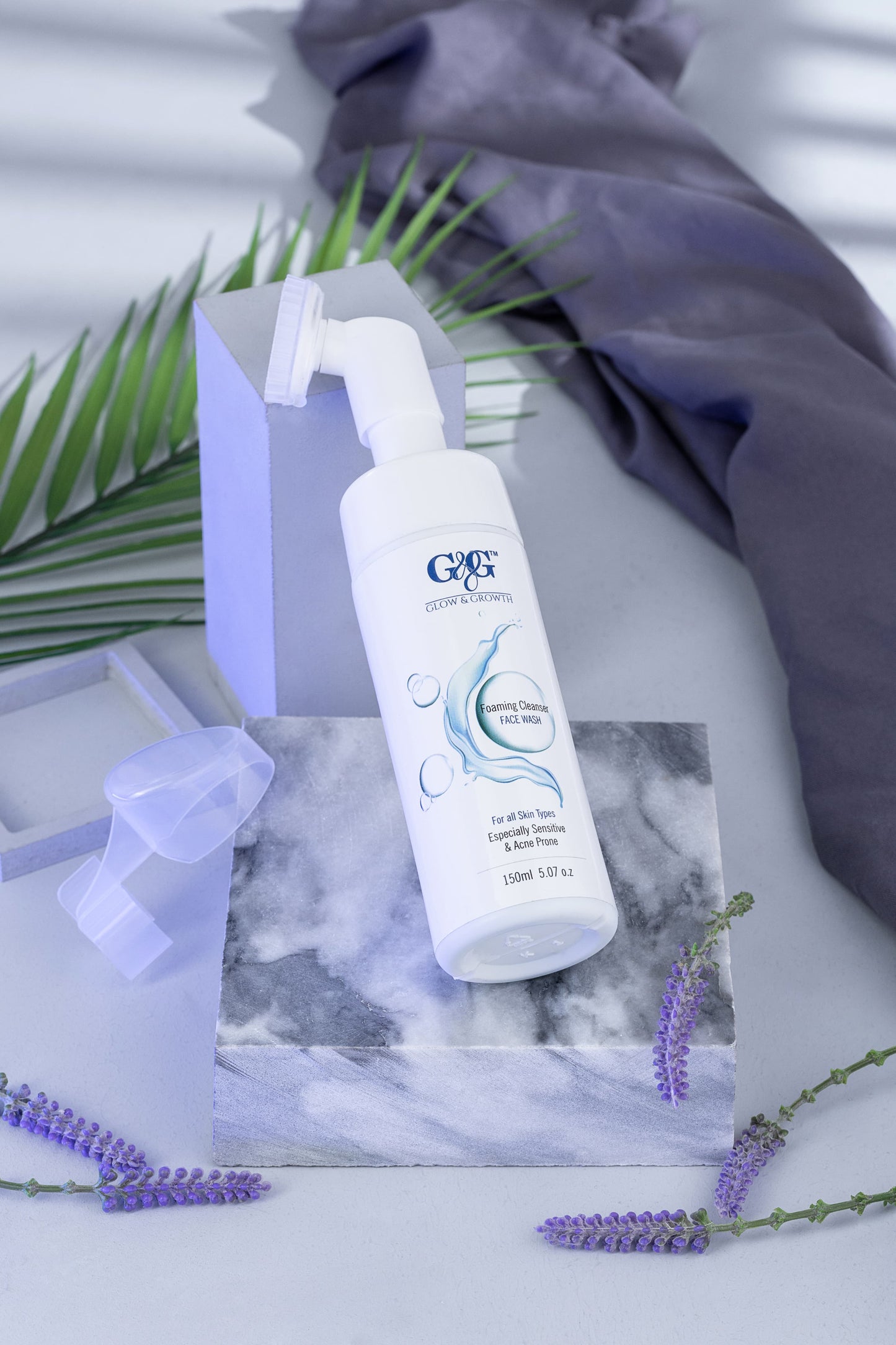 Foaming cleanser face wash